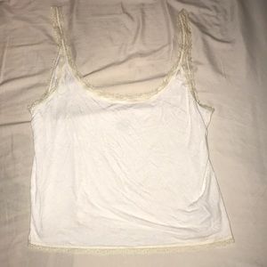 American Eagle White Tank Top